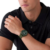 Buy Shop Michael Kors Accelerator Chronograph Green Dial Green Nylon Strap Watch for Men - MK9144 USA Online