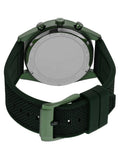 Buy Shop Michael Kors Accelerator Chronograph Green Dial Green Nylon Strap Watch for Men - MK9144 USA Online