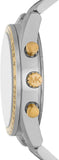 Buy Shop Michael Kors Accelerator Chronograph White Dial Silver Steel Strap Watch For Men - MK9112 USA Online