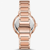 Buy Shop Michael Kors Addyson Quartz Black Dial Gold Steel Strap Watch for Women - MK7416 USA Online