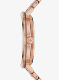 Buy Shop Michael Kors Addyson Quartz Black Dial Gold Steel Strap Watch for Women - MK7416 USA Online