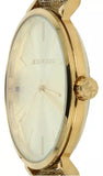 Buy Shop Michael Kors Addyson Quartz Gold Dial Gold Leather Strap Watch for Women - MK2952 USA Online