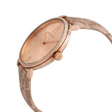 Buy Shop Michael Kors Addyson Quartz Rose Gold Dial Pink Leather Strap Watch for Women - MK2953 USA Online