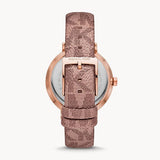Buy Shop Michael Kors Addyson Quartz Rose Gold Dial Pink Leather Strap Watch for Women - MK2953 USA Online