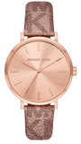 Buy Shop Michael Kors Addyson Quartz Rose Gold Dial Pink Leather Strap Watch for Women - MK2953 USA Online