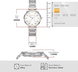 Buy Shop Michael Kors Addyson Quartz Silver Dial Silver Steel Strap Watch for Women - MK7417 USA Online