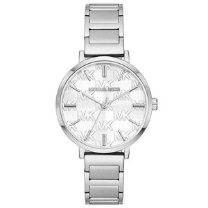 Buy Shop Michael Kors Addyson White Dial Silver Steel Strap Watch for Women - MK4714 USA Online