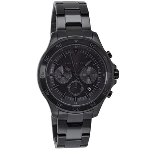 Buy Shop Michael Kors Alek Oversized Black Dial Black Steel Strap Watch For Men - MK8900 USA Online