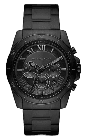 Buy Shop Michael Kors Alek Oversized Black Dial Black Steel Strap Watch For Men - MK8900 USA Online