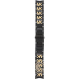 Buy Shop Michael Kors Wren Chronograph Black Dial Two Tone Steel Strap Watch for Women - MK6978 USA Online