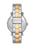 Buy Shop Michael Kors Analog Blue Dial Two Tone Steel Strap Watch for Women - MKO1049 USA Online