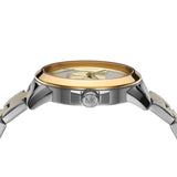 Buy Shop Michael Kors Analog Silver Dial Two Tone Steel Strap Watch For Women - MK7319 USA Online