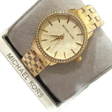 Buy Shop Michael Kors Argyle Glitz Rose Gold Dial Rose Gold Steel Strap Watch For Women - MK3120 USA Online