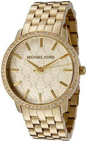 Buy Shop Michael Kors Argyle Glitz Rose Gold Dial Rose Gold Steel Strap Watch For Women - MK3120 USA Online