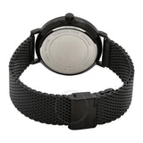 Buy Shop Michael Kors Auden Three-Hand Black Dial Black Mesh Strap Watch for Men - MK7152 USA Online