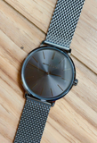 Buy Shop Michael Kors Auden Three-Hand Grey Dial Grey Mesh Strap Watch for Men - MK7151 USA Online