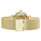 Buy Shop Michael Kors Auden Three Hand White Dial Gold Mesh Strap Watch for Women - MK7150 USA Online
