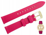 Buy Shop Michael Kors Averi Gold Dial Pink Leather Strap Watch for Women - MK2525 USA Online