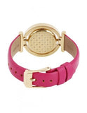 Buy Shop Michael Kors Averi Gold Dial Pink Leather Strap Watch for Women - MK2525 USA Online
