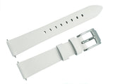 Buy Shop Michael Kors Averi Silver Dial White Leather Strap Watch for Women - MK2524 USA Online