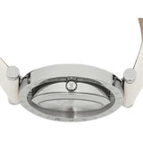 Buy Shop Michael Kors Averi Silver Dial White Leather Strap Watch for Women - MK2524 USA Online