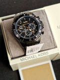 Buy Shop Michael Kors Bayville Chronograph Black Dial Black Steel Strap Watch For Men - MK8750 USA Online