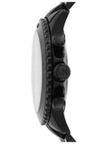Buy Shop Michael Kors Bayville Chronograph Black Dial Black Steel Strap Watch For Men - MK8750 USA Online