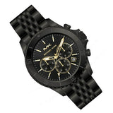 Buy Shop Michael Kors Bayville Chronograph Black Dial Black Steel Strap Watch For Men - MK8750 USA Online