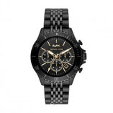 Buy Shop Michael Kors Bayville Chronograph Black Dial Black Steel Strap Watch For Men - MK8750 USA Online