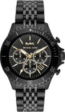 Buy Shop Michael Kors Bayville Chronograph Black Dial Black Steel Strap Watch For Men - MK8750 USA Online