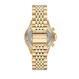 Buy Shop Michael Kors Bayville Chronograph Black Dial Gold Steel Strap Watch For Men - MK8726 USA Online