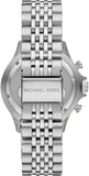 Buy Shop Michael Kors Bayville Chronograph Black Dial Silver Steel Strap Watch For Men - MK8725 USA Online