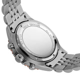 Buy Shop Michael Kors Bayville Chronograph Black Dial Silver Steel Strap Watch For Men - MK8725 USA Online