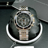 Buy Shop Michael Kors Bayville Chronograph Black Dial Two Tone Steel Strap Watch For Women - MK8872 USA Online
