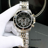 Buy Shop Michael Kors Bayville Chronograph Black Dial Two Tone Steel Strap Watch For Women - MK8872 USA Online