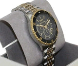 Buy Shop Michael Kors Bayville Chronograph Black Dial Two Tone Steel Strap Watch For Women - MK8872 USA Online