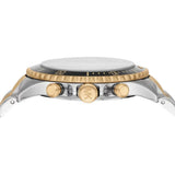 Buy Shop Michael Kors Bayville Chronograph Black Dial Two Tone Steel Strap Watch For Women - MK8872 USA Online