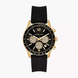 Buy Shop Michael Kors Berkley Chronograph Black Dial Black Rubber Strap Watch for Men - MKO1038 USA Online