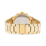 Buy Shop Michael Kors Berkley Chronograph Gold Dial Gold Steel Strap Watch For Women - MK7411 USA Online