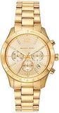 Buy Shop Michael Kors Berkley Chronograph Gold Dial Gold Steel Strap Watch For Women - MK7411 USA Online