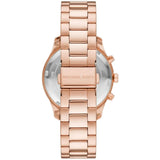 Buy Shop Michael Kors Berkley Chronograph Green Dial Rose Gold Steel Strap Watch For Women - MK7412 USA Online