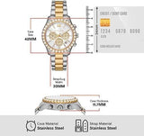 Buy Shop Michael Kors Berkley Chronograph Silver Dial Two Tone Steel Strap Watch For Women - MK7415 USA Online