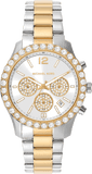 Buy Shop Michael Kors Berkley Chronograph Silver Dial Two Tone Steel Strap Watch For Women - MK7415 USA Online