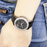 Buy Shop Michael Kors Runway Black Dial Black Steel Strap Watch for Women - MK5190 USA Online