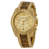 Buy Shop Michael Kors Blair Gold Dial Two Tone Steel Strap Watch for Women - MK6094 USA Online