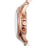 Buy Shop Michael Kors Blair Chronograph Rose Gold Dial Two Tone Steel Strap Watch for Women - MK5943 USA Online