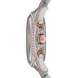 Buy Shop Michael Kors Blair Chronograph Silver Dial Silver Steel Strap Watch for Women - MK5459 USA Online