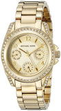 Buy Shop Michael Kors Blair Gold Dial Gold Steel Strap Watch for Women - MK5639 USA Online