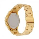 Buy Shop Michael Kors Blair Quartz Black Dial Gold Steel Strap Watch For Women - MK6497 USA Online