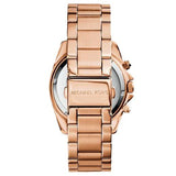 Buy Shop Michael Kors Blair Rose Gold Dial Rose Gold Steel Strap Watch for Women - MK5263 USA Online